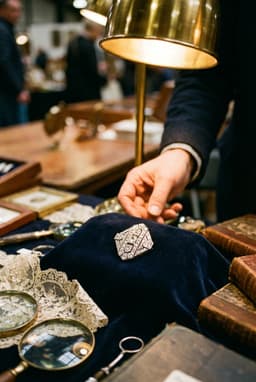 Брошь Cartier Art Deco, платина и бриллианты — миниатюра 1