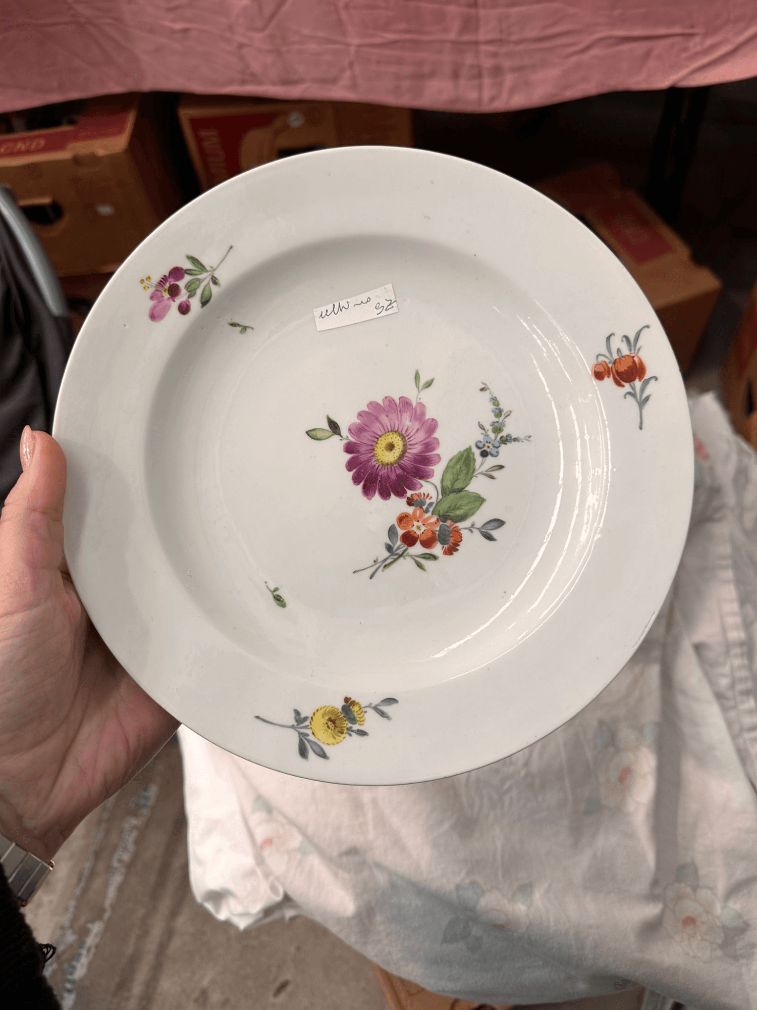 Тарелка Meissen, Германия, 1774–1814, изображение 1 из 8