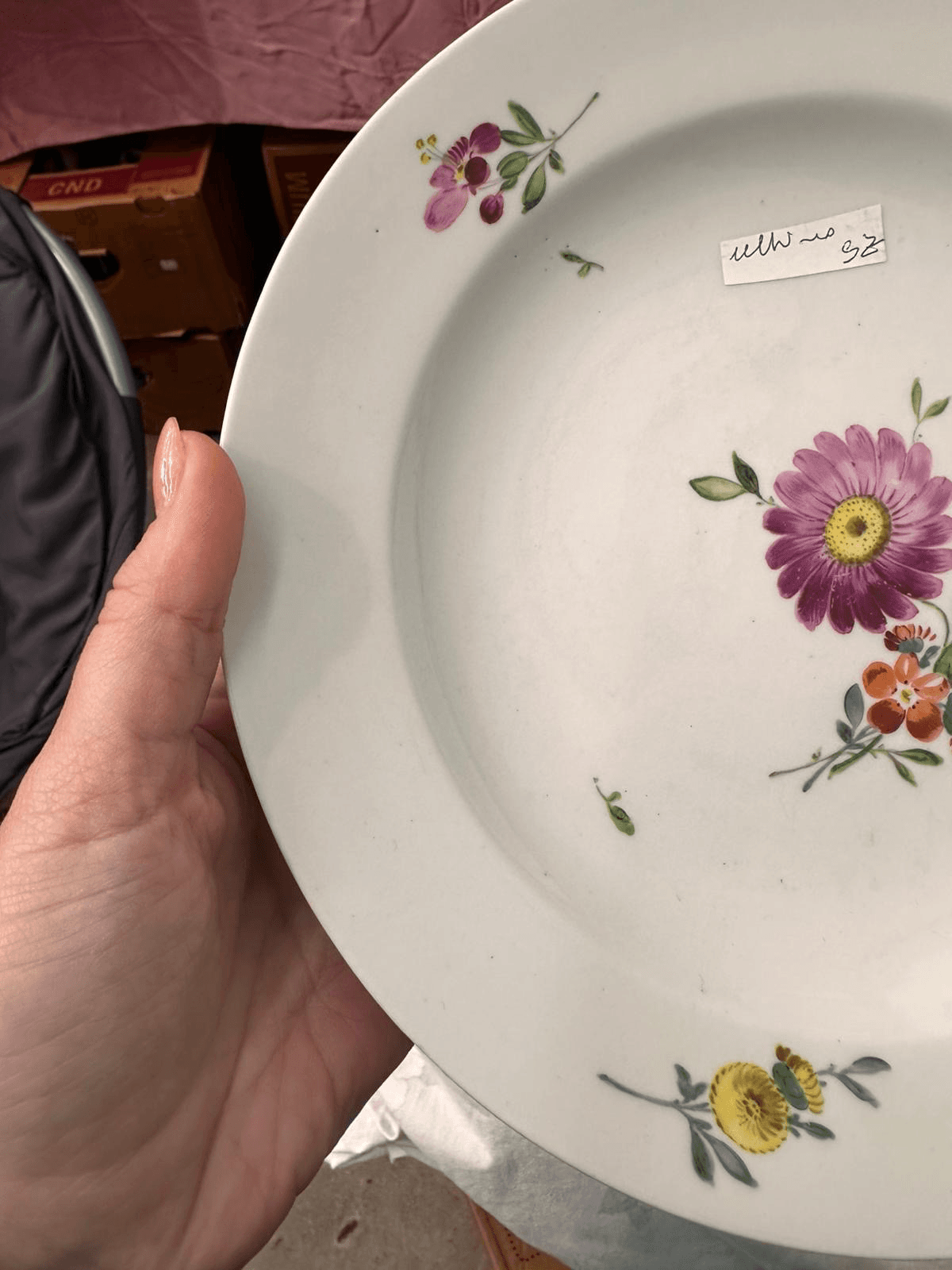 Тарелка Meissen, Германия, 1774–1814, изображение 4 из 8