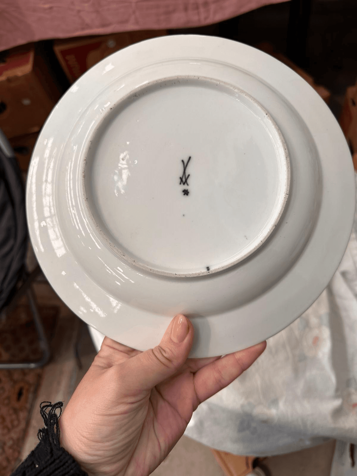 Тарелка Meissen, Германия, 1774–1814, изображение 5 из 8