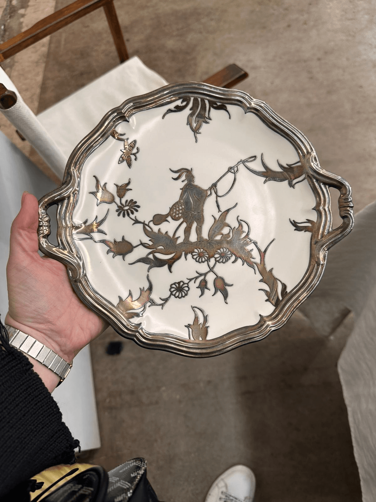 Блюдо с ручками Rosenthal (Германия), серия Chippendale, изображение 1 из 13