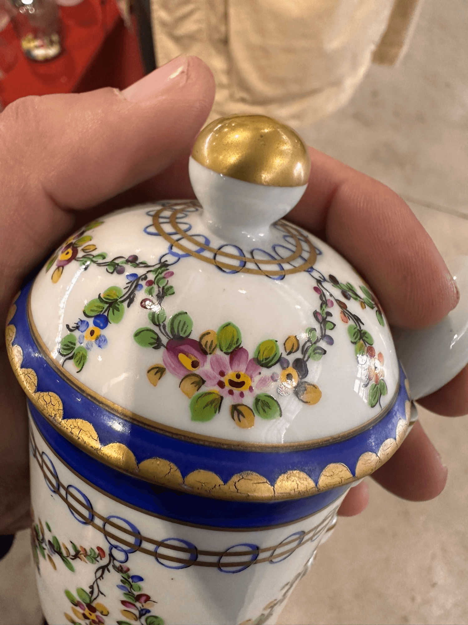 Кофейная чашка с крышкой, блюдцем и ложкой Mangani, Италия, изображение 3 из 11