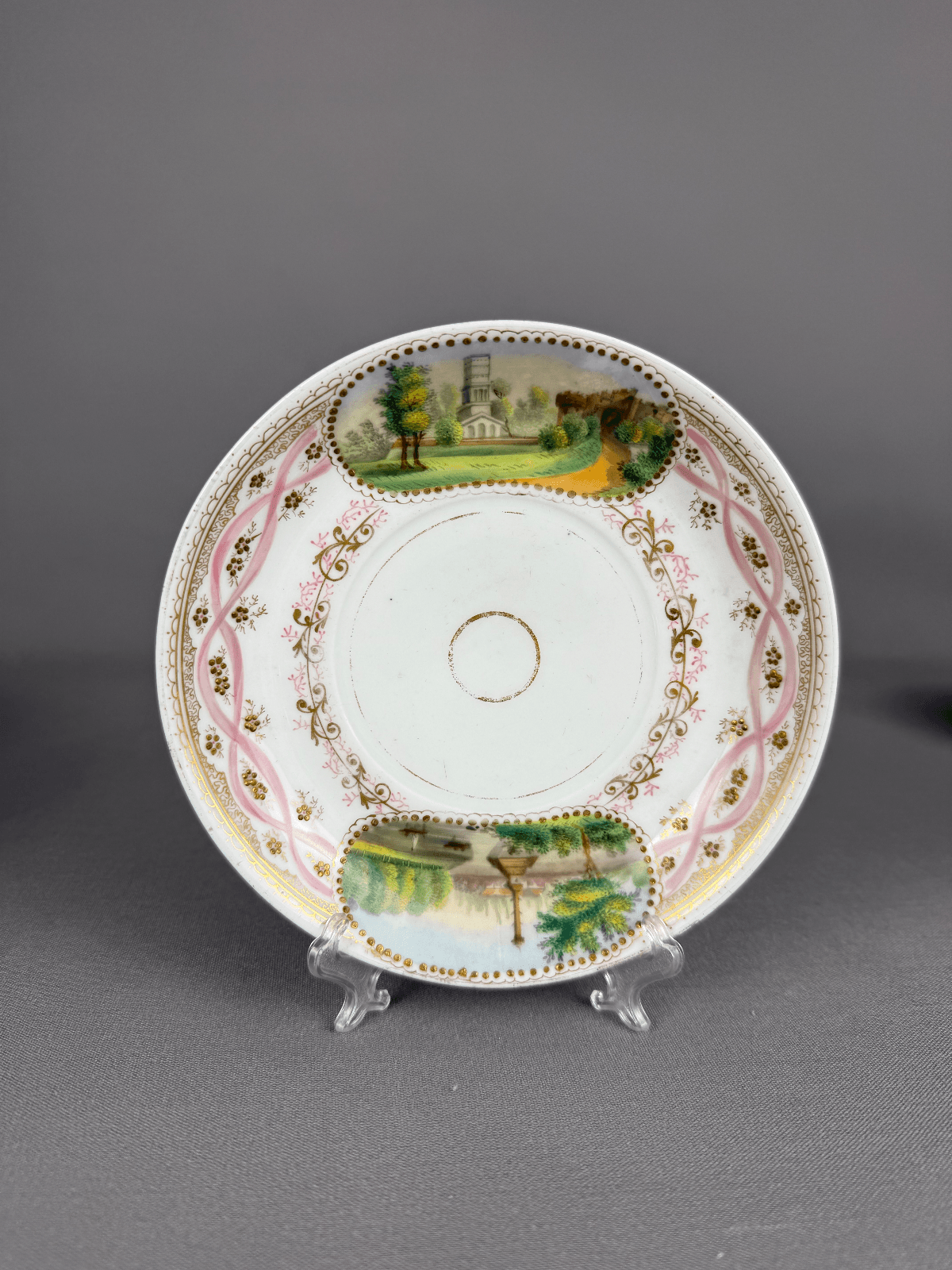 Чайное блюдце, Гарднер, 1860-1880, изображение 4 из 7