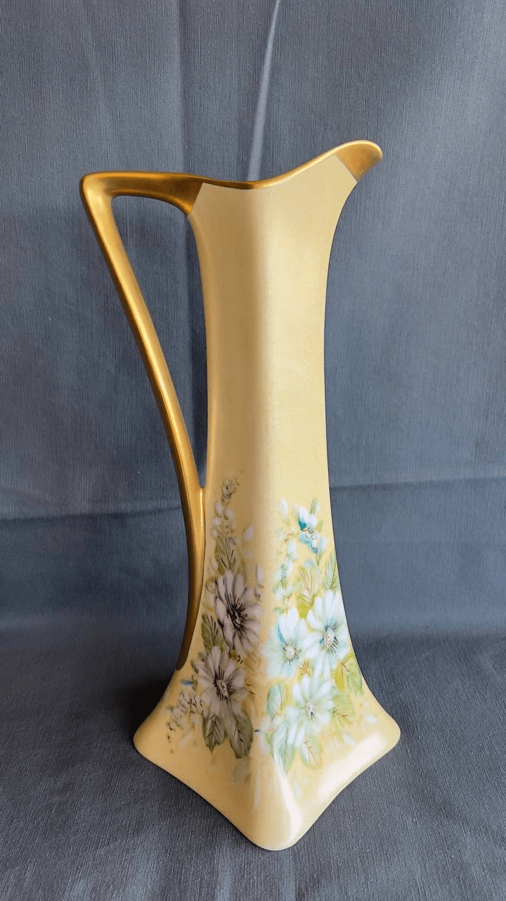 Ваза-кувшин Porcelaine Originale de Limoges, Франция, изображение 4 из 10