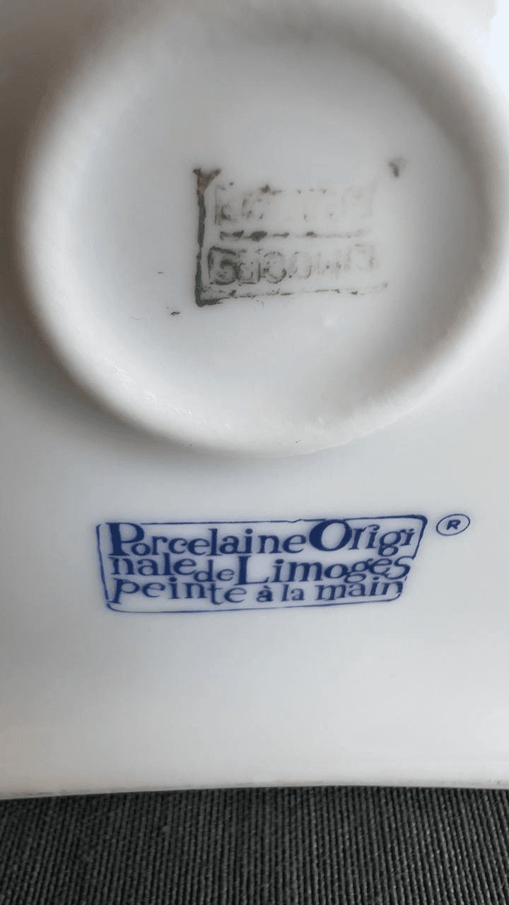 Ваза-кувшин Porcelaine Originale de Limoges, Франция, изображение 9 из 10
