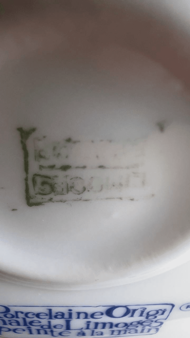 Ваза-кувшин Porcelaine Originale de Limoges, Франция, изображение 10 из 10