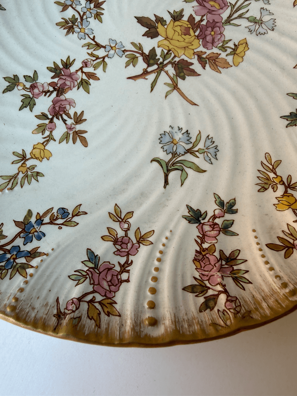Чайная пара (чашка и блюдце) Louis XV, Sarreguemines, Франция, изображение 6 из 8