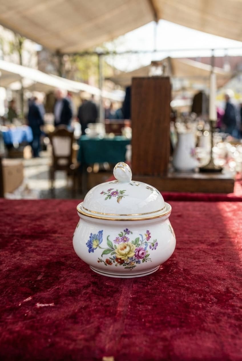 Сервиз чайный на 6 персон Meissen «Индийские цветы», изображение 5 из 6
